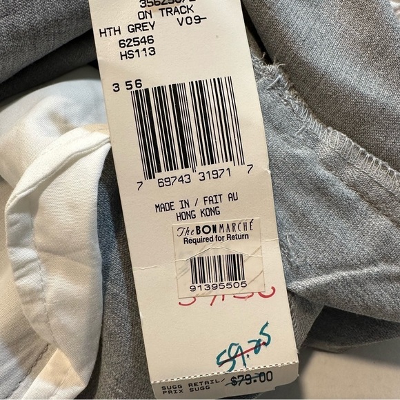 Jones New York Sport Women's Gray Trousers Grey Pants Size 24W NWT [B35#70] - Picture 7 of 13